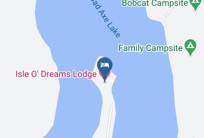 Hubbard - Isle O' Dreams Lodge Maps