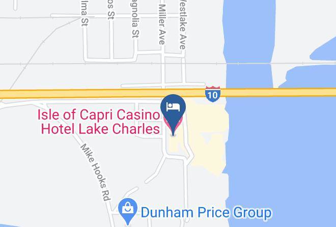Calcasieu Par - Isle Of Capri Casino Hotel Lake Charles Maps