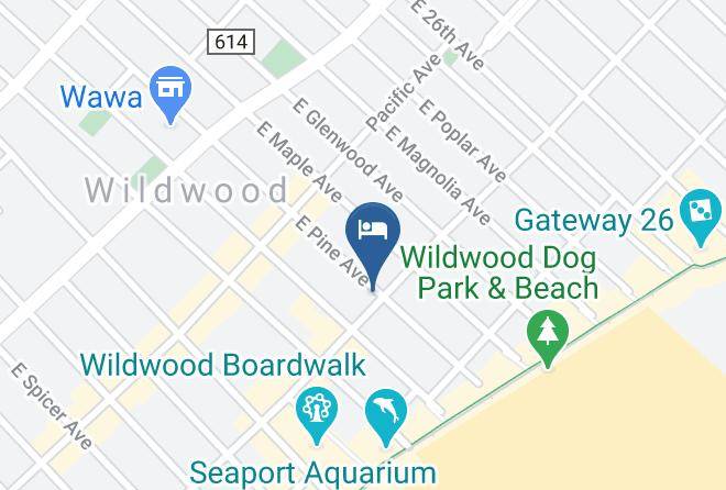 Isle Of Palms Motel Map