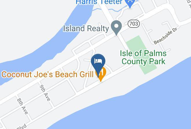 Charleston - Isle Of Palms Resort & Beach Maps