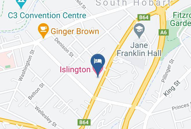 Hobart - Islington Hotel Maps