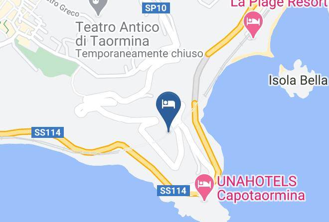 Messina - Isola Bella Suite Maps