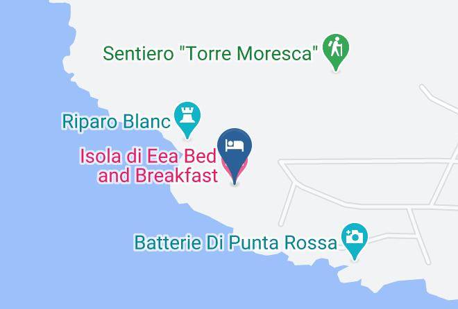 Latina - Isola Di Eea Bed And Breakfast Maps