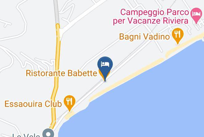 Savona - Isola Gallinara Spiaggia Residence Sole Maps