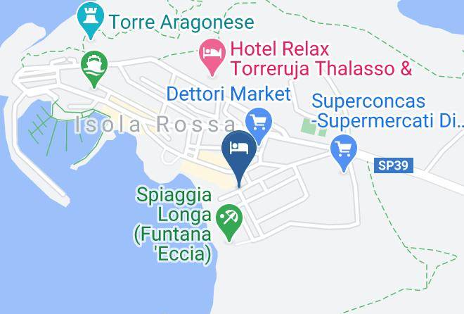 Sassari - Isola Rossa Maps