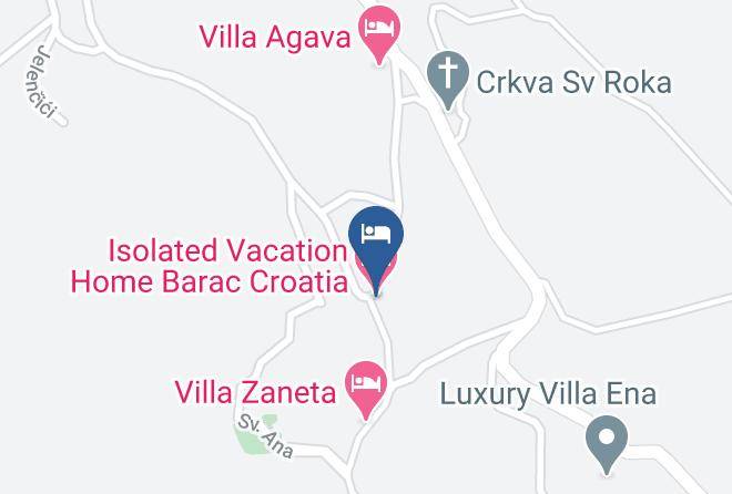 Isolated Vacation Home Barac Croatia Map - Primorje Gorski - Vinodol