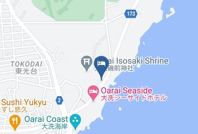 Oarai Townhigashiibaraki District - Isoya Inn Maps