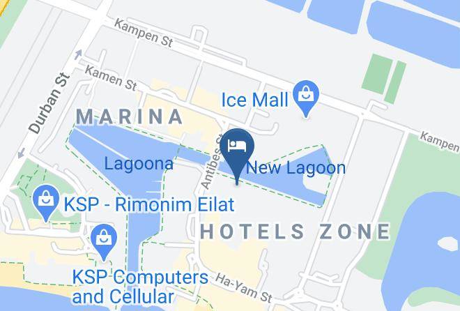 Eilat - Isrotel Riviera Club Maps