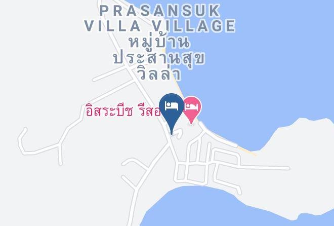 Amphoe Sichon - Issara Beach Resort Maps