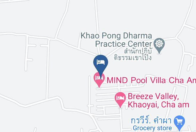 Issarindr Pool Villa Map - Phetchaburi - Amphoe Cha Am