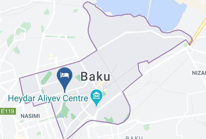 Baki - Ist Hotel Baku Maps