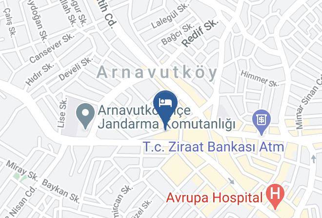 Arnavutkoy - Istanbul Airport Express Hotel Maps