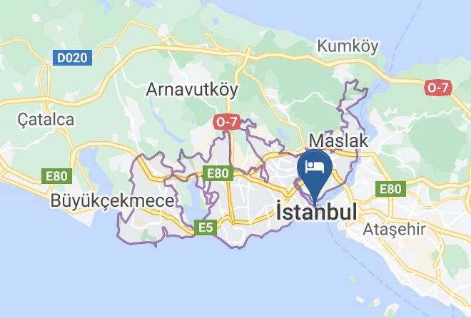 Miniature Hotel Istanbul Map