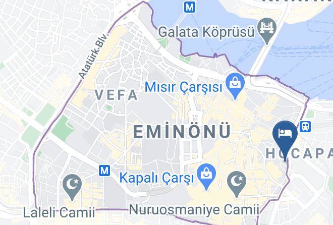 Fatih - Istanbul Central Hotel Maps