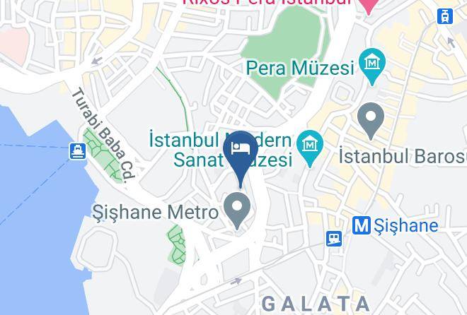Istanbul Erasmus House Mapa
 - Istanbul - Beyoglu