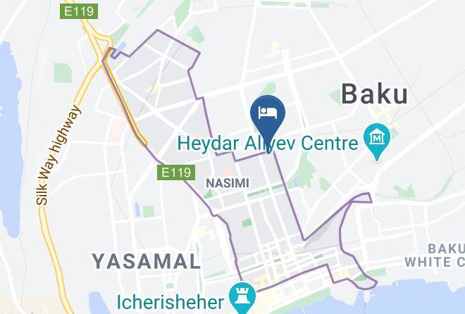 Baki - Istanbul Express Baku Hotel Maps
