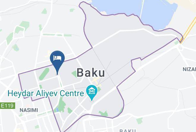 Baki - Istanbul Hotel Baku Maps
