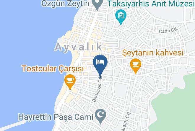 Ayvalik - Istanbul Pansiyon Ayvalik Maps