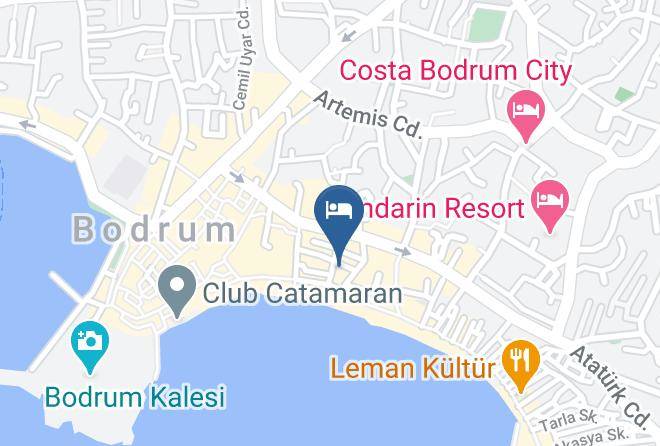 Bodrum - Istanbul Pansiyon Maps