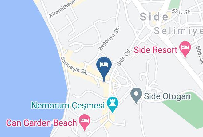 Manavgat - Istanbul Pansiyon Maps