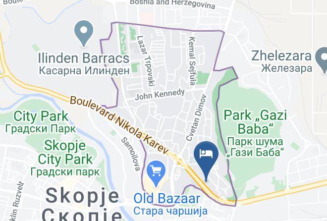 Skopje - Istanbul Maps