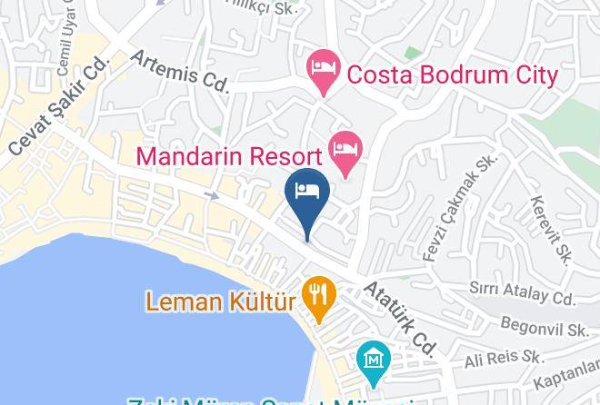 Bodrum - Hotel Istankoy Maps