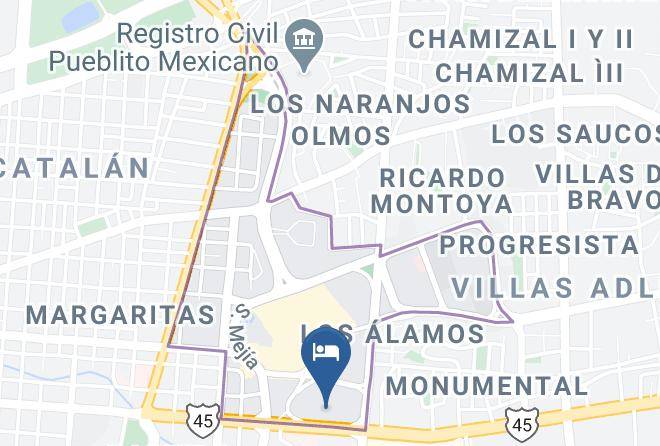 Juarez - Istay Hotel Ciudad Juarez Maps