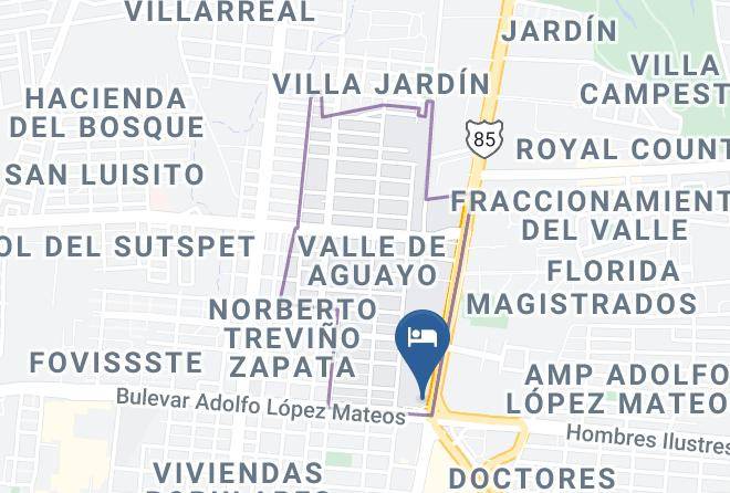 Victoria - Istay Hotel Ciudad Victoria Maps