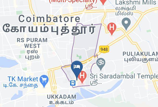 Coimbatore - Istay Hotels In Coimbatore Maps