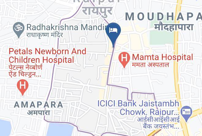 Raipur - Istay Hotels Raipur Junction Maps