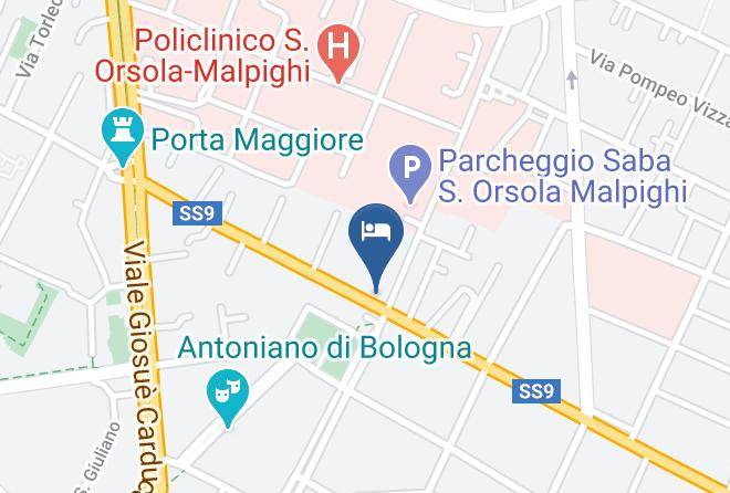 Istituto Santa Giuliana Bologna Map