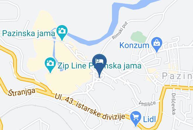 Pazin - Istra Center Maps