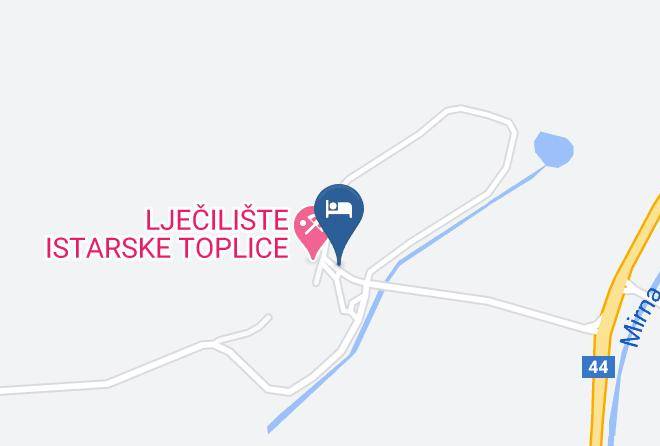Buzet - Istarske Toplice Maps