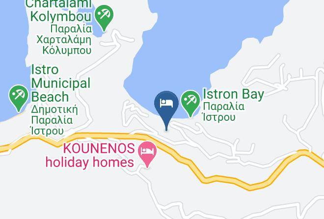 Lasithi - Istron Bay Hotel Maps