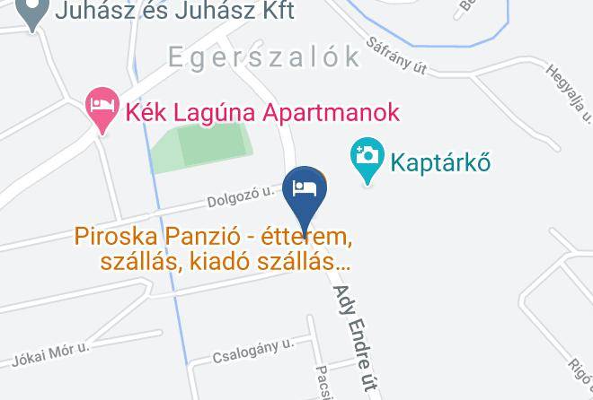 Egerszalok - Istvan Vendeghaz Maps