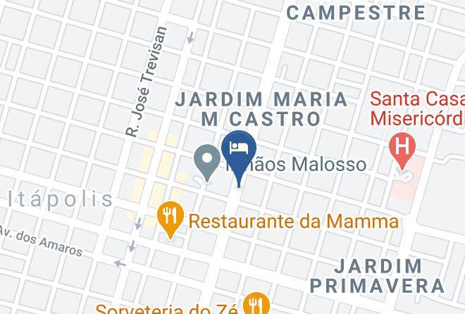 Itapolis - Ita Park Hotel Maps