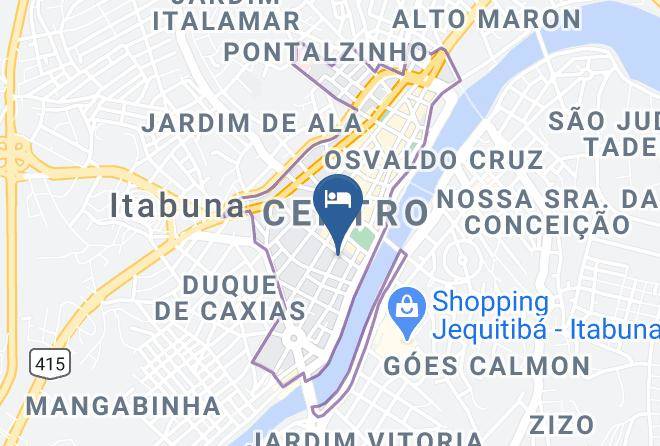 Itabuna - Itabuna Palace Hotel Maps