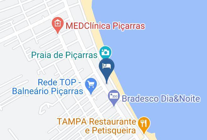Balneario Picarras - Itacolomi Hotel Beira Mar Maps