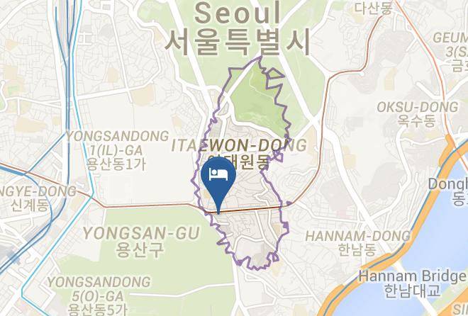 Yongsangu - Itaewon Inn Maps