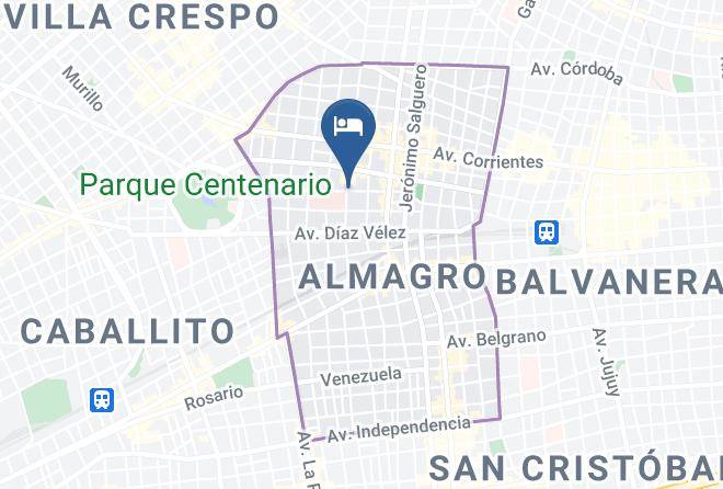 Buenos Aires - Italia Hotel Maps