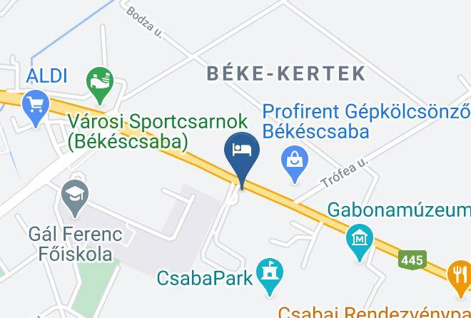 Bekescsaba - Italia Trofea Kft Maps