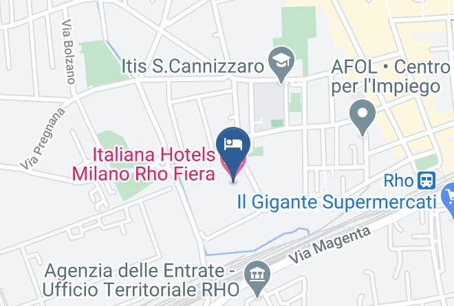 Milan - Italiana Hotels Milano Rho Fiera Maps