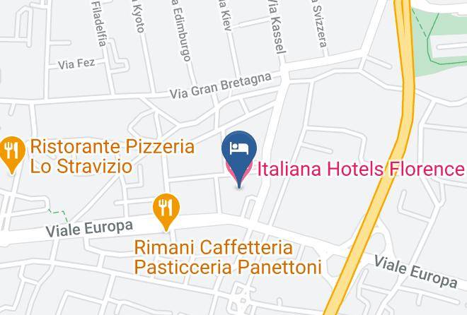 Florence - Italiana Hotels Florence Maps