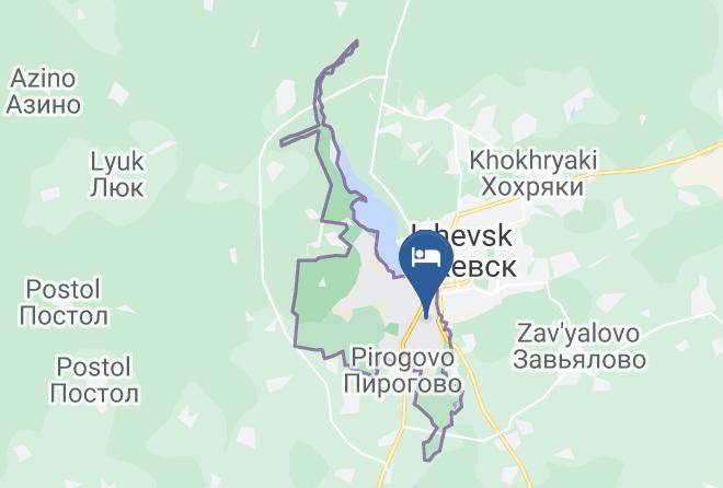 Izhevsk - Italmas Hotel Maps