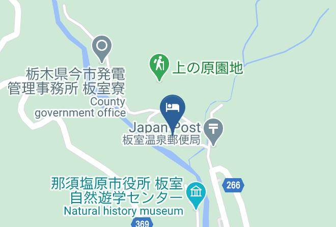 Nasushiobara City - Itamuro Onsen Daikokuya Maps