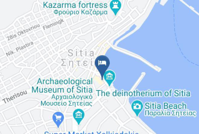Lasithi - Itanos Hotel Maps