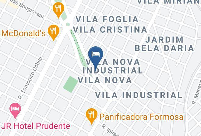 Presidente Prudente - Itavera Master Hotel Maps