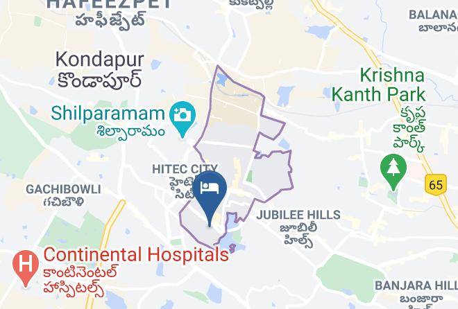 Hyderabad - Itc Kohenur A Luxury Collection Hotel Hyderabad Maps