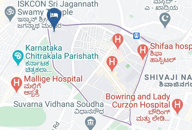 Bengaluru - Itc Windsor A Luxury Collection Hotel Bengaluru Maps