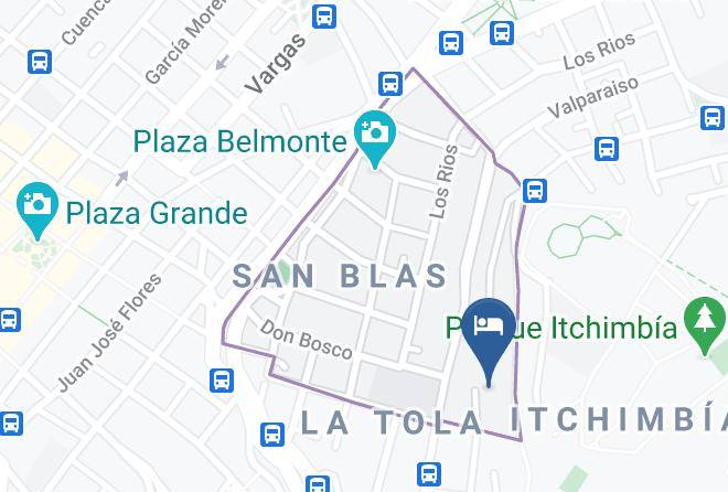 Distrito Metropolitano De Quito - Itchimbia Garden Maps